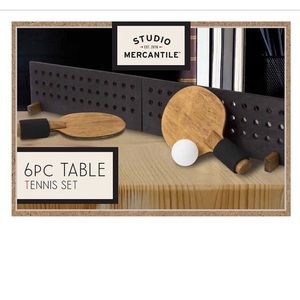 Desktop Table Tennis Set